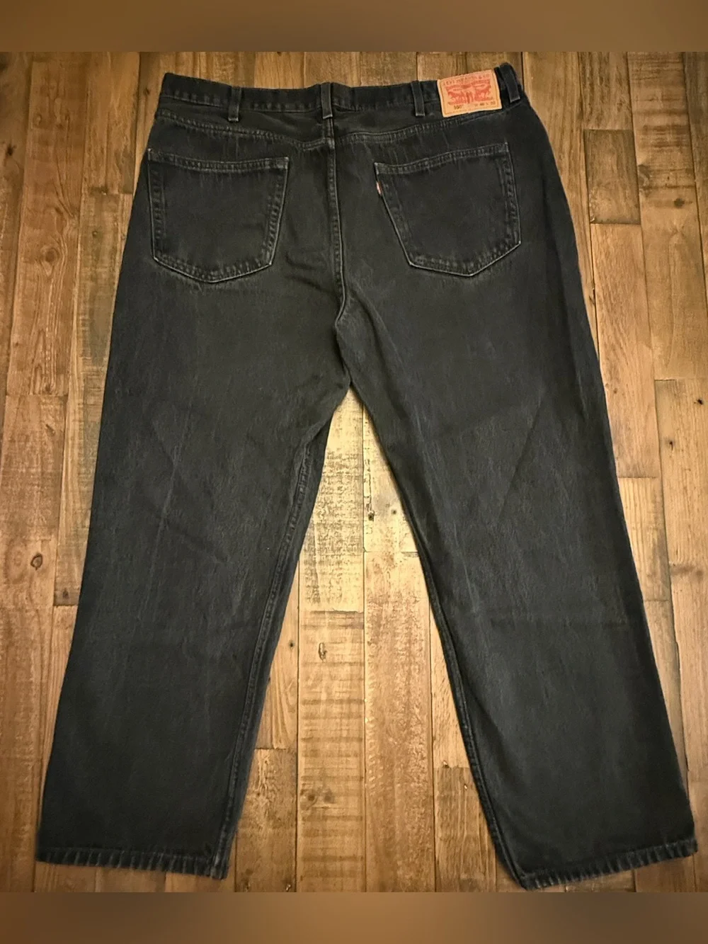 Levi’s 550 Relaxed Fit Black Jeans Men’s Size 40x30